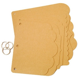 Заготівля для скрапальбома "Ажур" 20х20 см від Dalprint