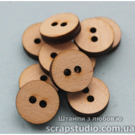 Пуговка кругла 16 * 16 мм від ScrapStudio