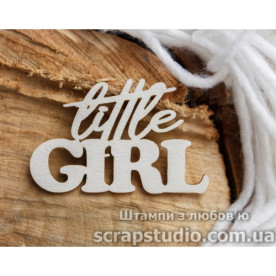 Чіпборд Little Girl 59 * 41 мм від ScrapStudio