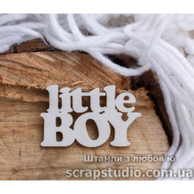 Чипборд Little Boy 51*33 мм от ScrapStudio