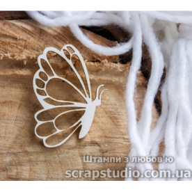 Чіпборд Метелик 34 * 44 мм від ScrapStudio