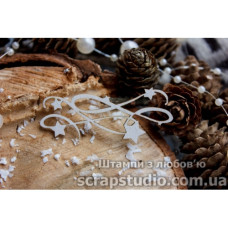 Чипборд Вензель Звездочки 78*36 мм от ScrapStudio