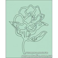 Чіпборд Квітка 67 * 83 мм від ScrapStudio