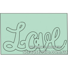 Чіпборд Love 49 * 30 мм від ScrapStudio