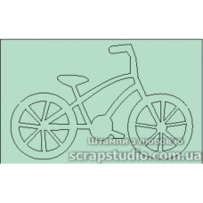 Чипборд Велосипед 45*28 мм от ScrapStudio