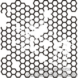 Акриловый штамп набор 77, размер 6.8*7.2 см, ScrapStudio