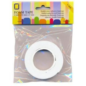 Двосторонній клейовий скотч 2мх12 мм від JeJe