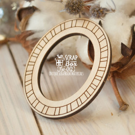 Заготовка фигурка для покраски рамочка 45*57 мм от ScrapBox