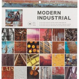 Набор бумаги Photo Real Modern Industrial, 30*30 см, 24 л от American Crafts