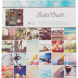 Набір паперу Photo Real Insta Crush, 30 * 30 см, 24 л від American Crafts