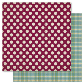 Двусторонняя бумага Spots, 30*30 см, 1 шт от Ruby Rock-It