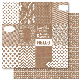 Двосторонній папір 3 "X4" s, 30 * 30 см від Ruby Rock-It