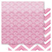 Двусторонняя бумага Pink Doily, 30*30 см от Ruby Rock-It