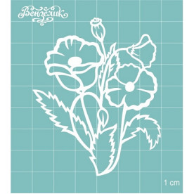 Чіпборд Маки, 59 * 73 мм від Вензелік