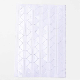 Уголки для фотографий на клеевой основе, цвет белый, 10*15 мм, 102 шт