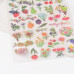 Набор наклеек "Цветы и ягоды", размер листа 15*9 см, Sonia.J