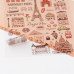 Набор наклеек "Bonjour Paris", 15*9 см, Suatelier