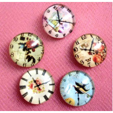 Набор кабошонов Путешествие во времени , 14 мм, 5 шт