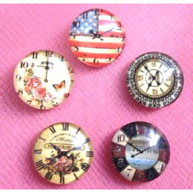 Набор кабошонов Путешествие во времени 1 , 14 мм, 5 шт