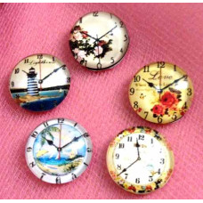 Набор кабошонов Путешествие во времени 2 , 14 мм, 5 шт