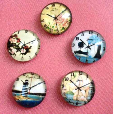 Набор кабошонов Путешествие во времени 3 , 14 мм, 5 шт