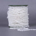 Перлове намисто, 3 мм, 90 см, колір білий