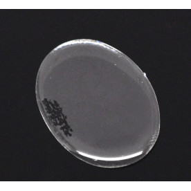 Овальна епоксидна наклейка, 25 * 18 мм, 1 шт