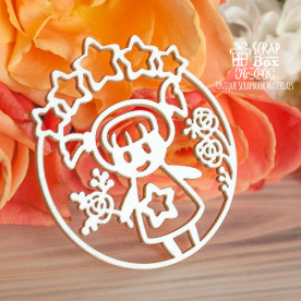 Чіпборд зодіак Діва, 54 * 60 мм від ScrapBox