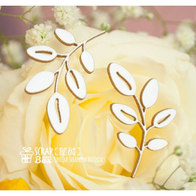 Чипборд Веточки с листиками, 34х32мм, ScrapBox