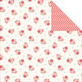 Лист двусторонней бумаги Sandy Toes, 30*30 см от Kaisercraft