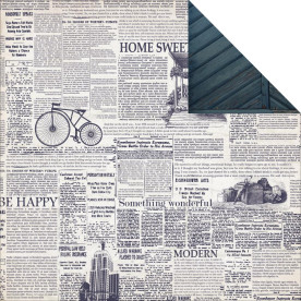 Лист двусторонней бумаги Blue Bay, 30*30 см от Kaisercraft