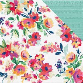 Аркуш двостороннього паперу Hola, 30 * 30 см від Kaisercraft