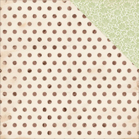 Лист двусторонней бумаги Stem, 30*30 см от Kaisercraft