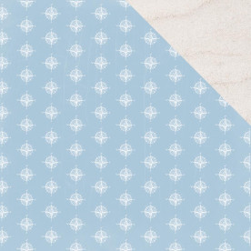 Аркуш двостороннього паперу Compass, 30 * 30 см від Kaisercraft