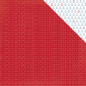 Аркуш двостороннього паперу Anchor, 30 * 30 см від Kaisercraft