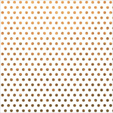 Лист односторонней бумаги Polka Dot покрытие глиттер 30*30 от Kaisercraft