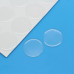 Круглая прозрачная эпоксидная наклейка, 25 мм, 1 шт