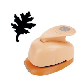 Фігурний дирокол Листок 052 1,5 см від Dalprint