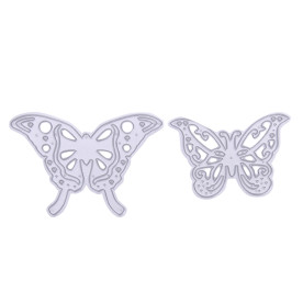 Набор ножей для вырезания Бабочки, 2 шт, размер 5,5*4 см и 4,8*3,5 см