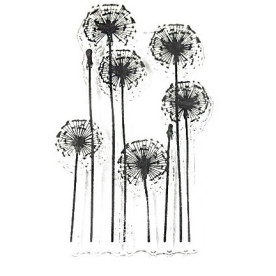 Акриловий штамп Кульбаби, 9 * 7 см, CoolHoo