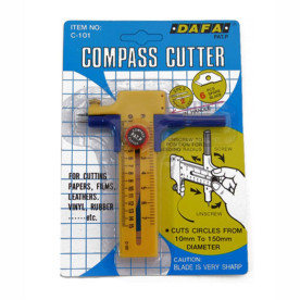 Ніж макетний для кругових прорізів , розмір від 1 см до 15 см від Dafa