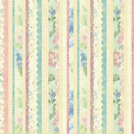 Односторонняя бумага для скрапбукинга 30х30 см Rosaleen от компании Melissa Frances