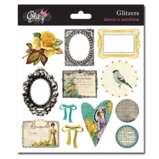 Набір наклейок зі стразами Dance in Sunshine Glitzers від Glitz Design