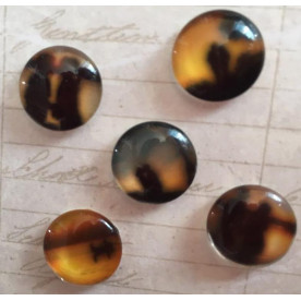 Набор кабошонов Влюбленность, 5 шт, 12 мм