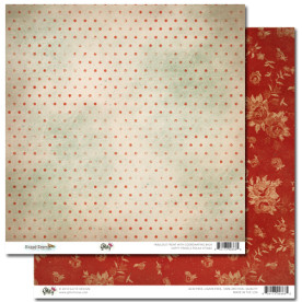 Двосторонній скраппапір Happy Travels - Polka від Glitz Design