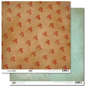 Двосторонній скраппапір Happy Travels - Floral від Glitz Design