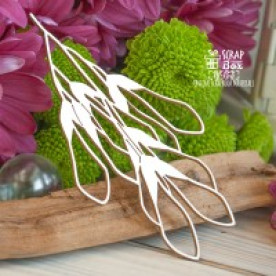 Чипборд семена клена, 45*50 мм от Scrapbox