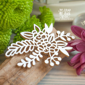 Чіпборд квіткова композиція, 54 * 48 мм від Scrapbox