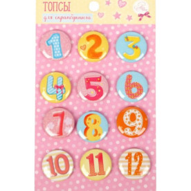 Набір ТОПС "Цифри", 12 шт від АртУзор