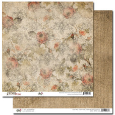 Двусторонняя скрапбумага French Kiss - Floral от Glitz Design